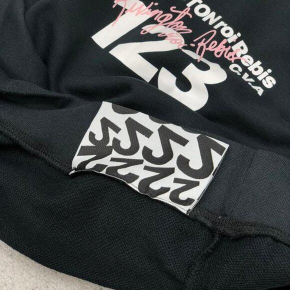 RIVINGTON ROI REBIS Digitally Signed Classic T Shirt Black Long Sleeve - Picture 4 of 6